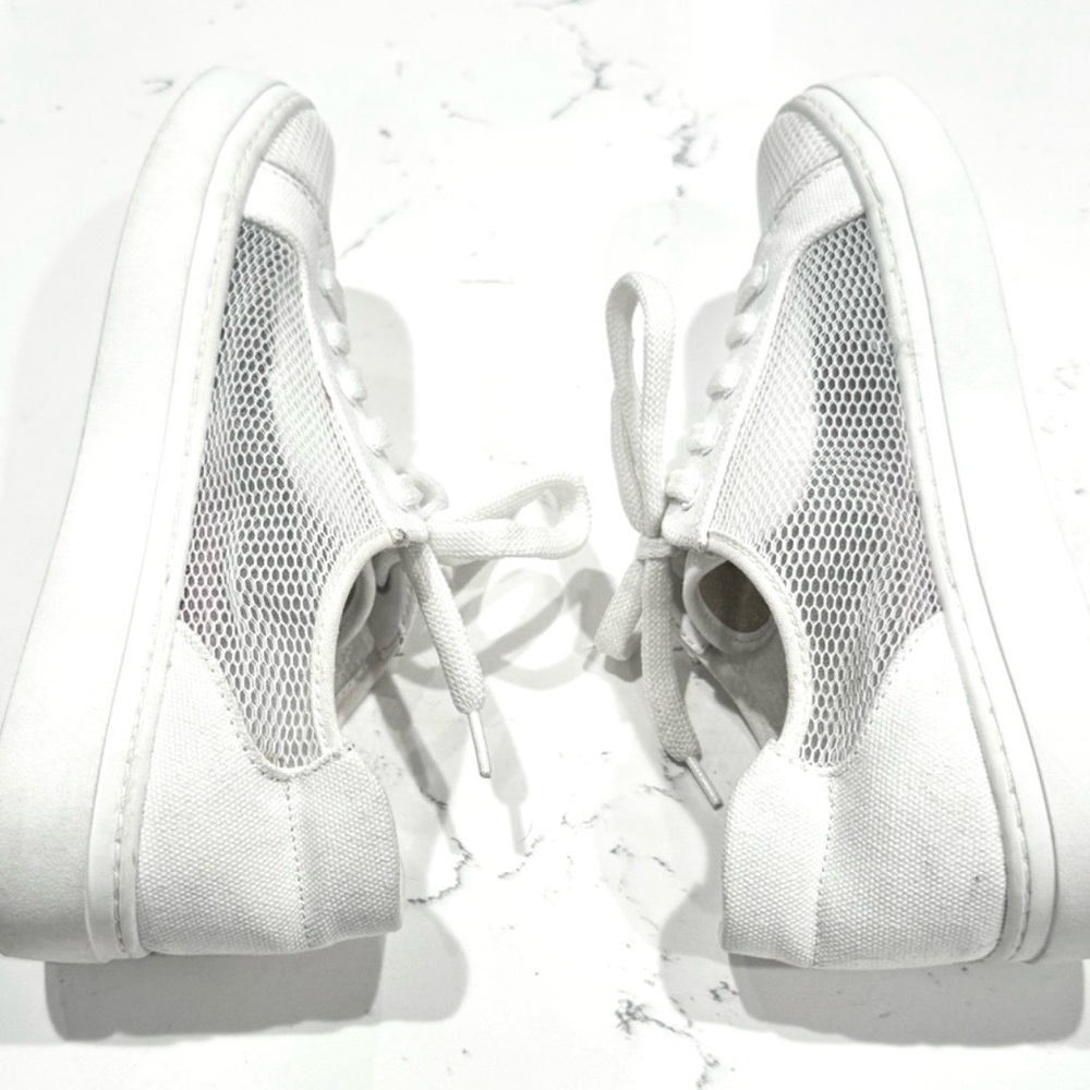 Naturalizer Women's Tanner White Mesh Cushioned Insole Sneakers Size 8 NWOT - Picture 4 of 10
